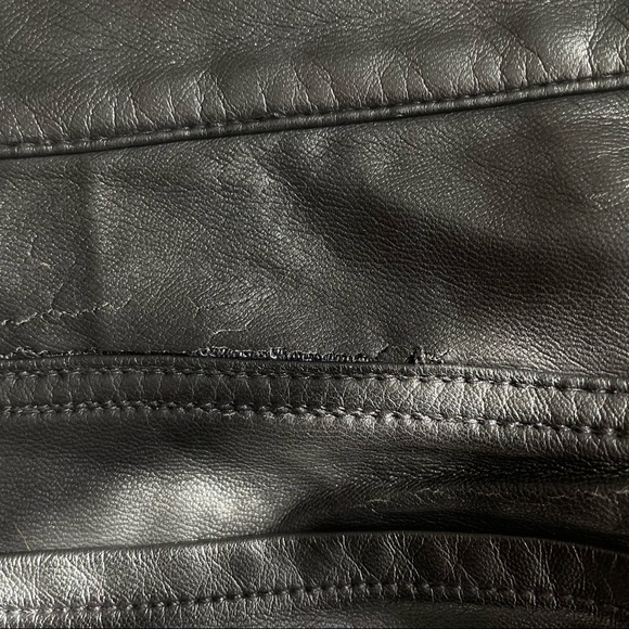 Mother Faux Leather Pants - Picture 5 of 6